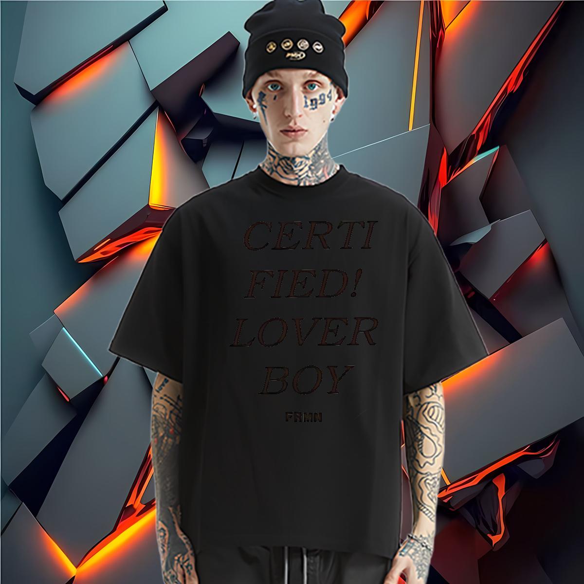 2024 Designer Man T Shirts fashion 230g 100% Cotton Skull Tshirt for Man Woman Sports Casual Crew Neck Cotton Brand Tops Tees