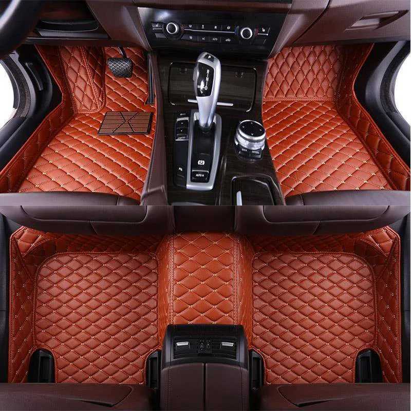 Floor Mats Carpets For Kia Sorento 2018 2017 2016 2015 2014 (5 seats) Car Floor Mats Interior Carpet Waterproof Accessories Decoration Protect Rugs R2