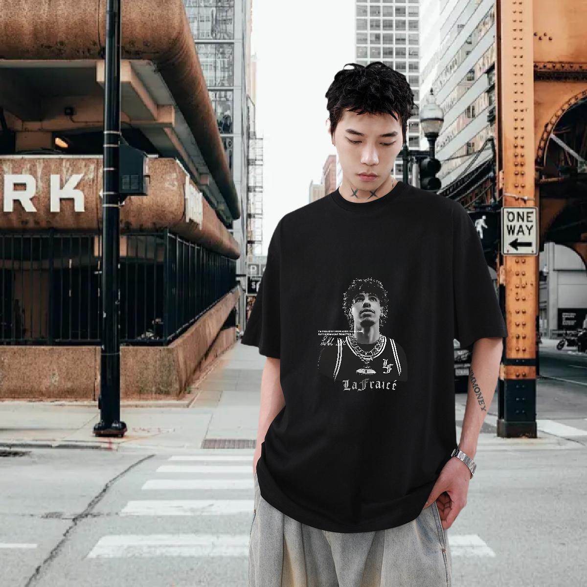 Custom T Shirt For Man Cartoon Printing S-3XL Casual Daily Wear Men Tops Tees Crew Neck Cotton Breathable High Quality