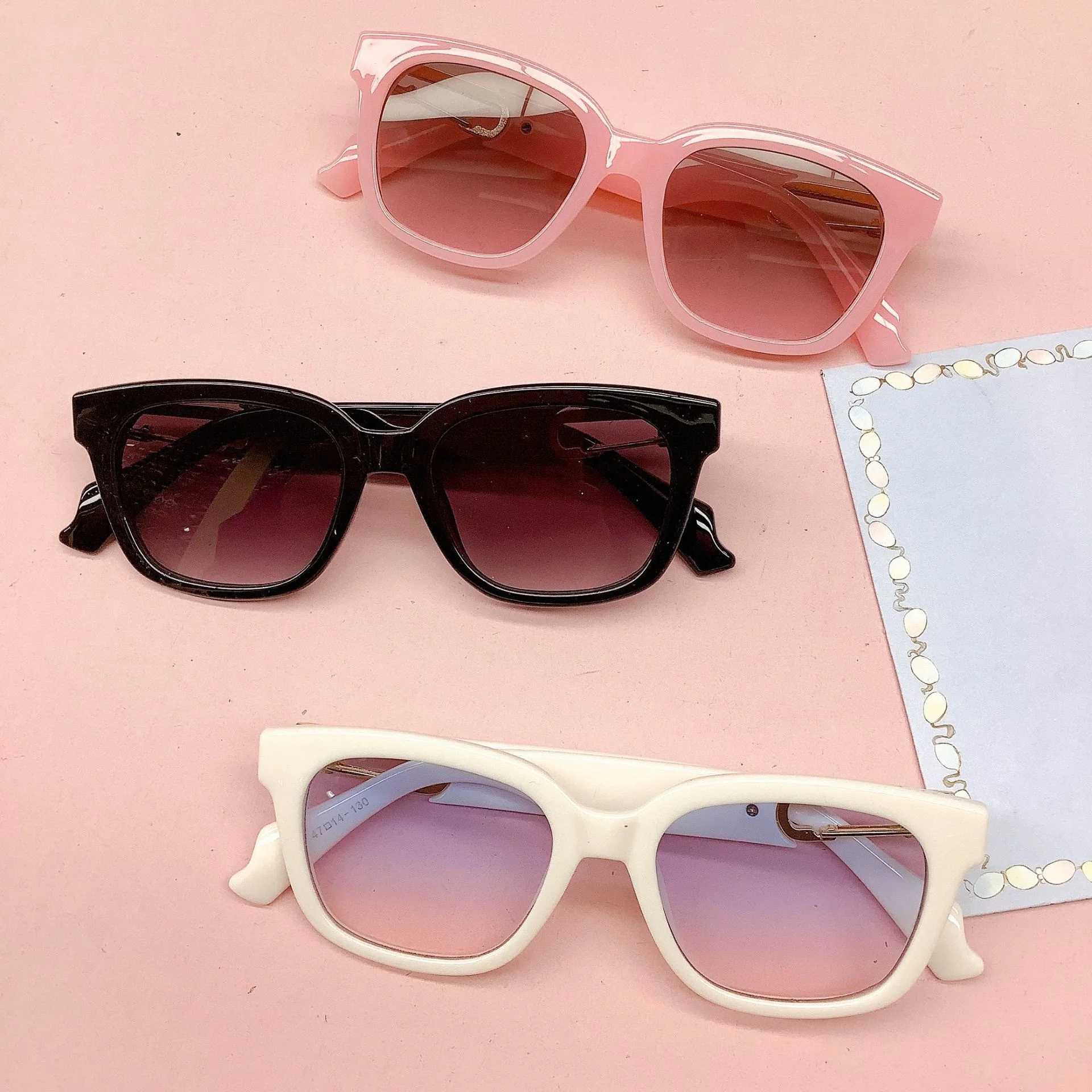 Sunglasses personality fashion childrens sunglasses 2023 new fashion travel sun protection sun visor eye protection glasses UV