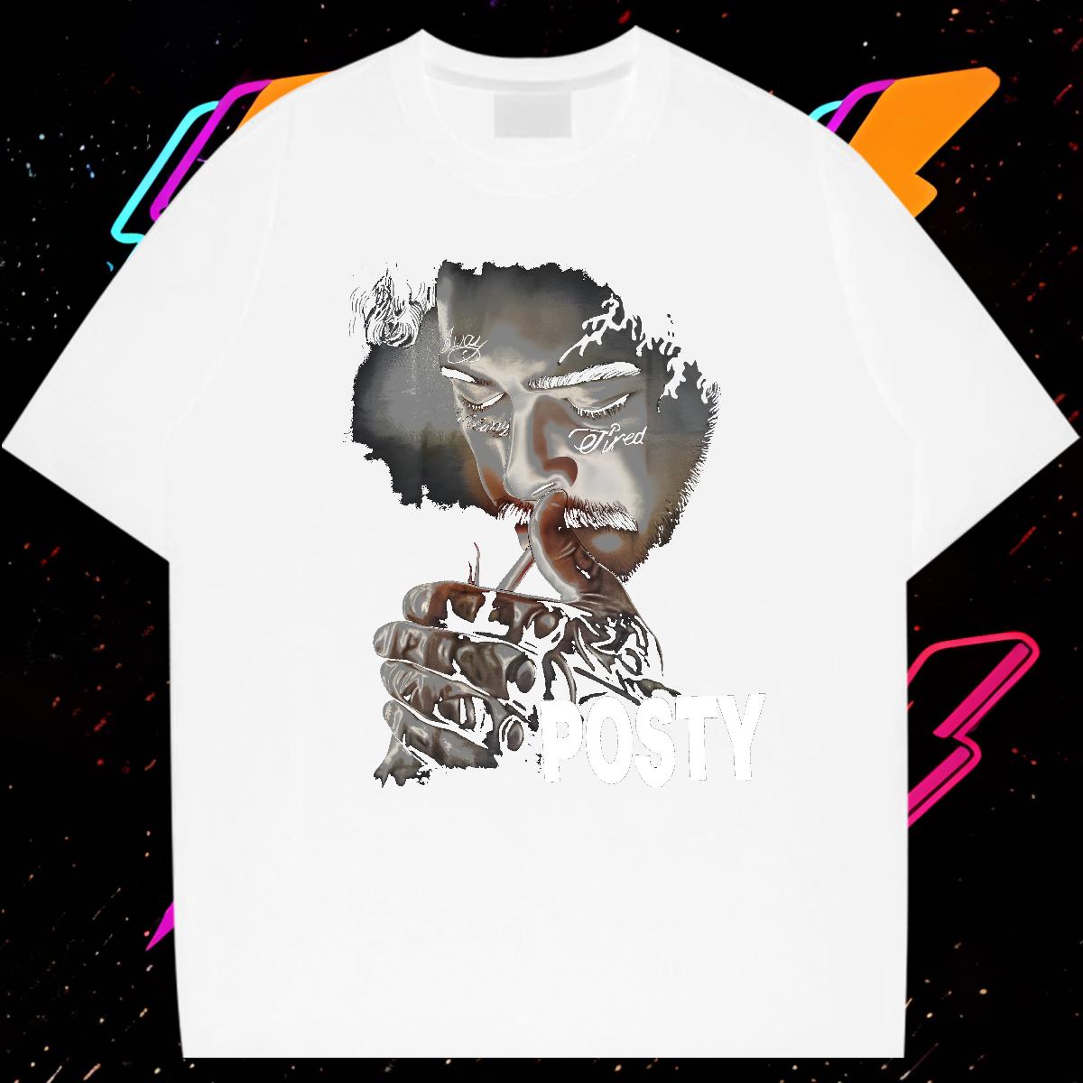 2024 Summer Man T Shirts ZCY-240626001 100% Cotton 230g Plus Size Cartoon Tshirt for Man Woman Summer Casual Cotton O Neck Short Sleeves Designer Tees