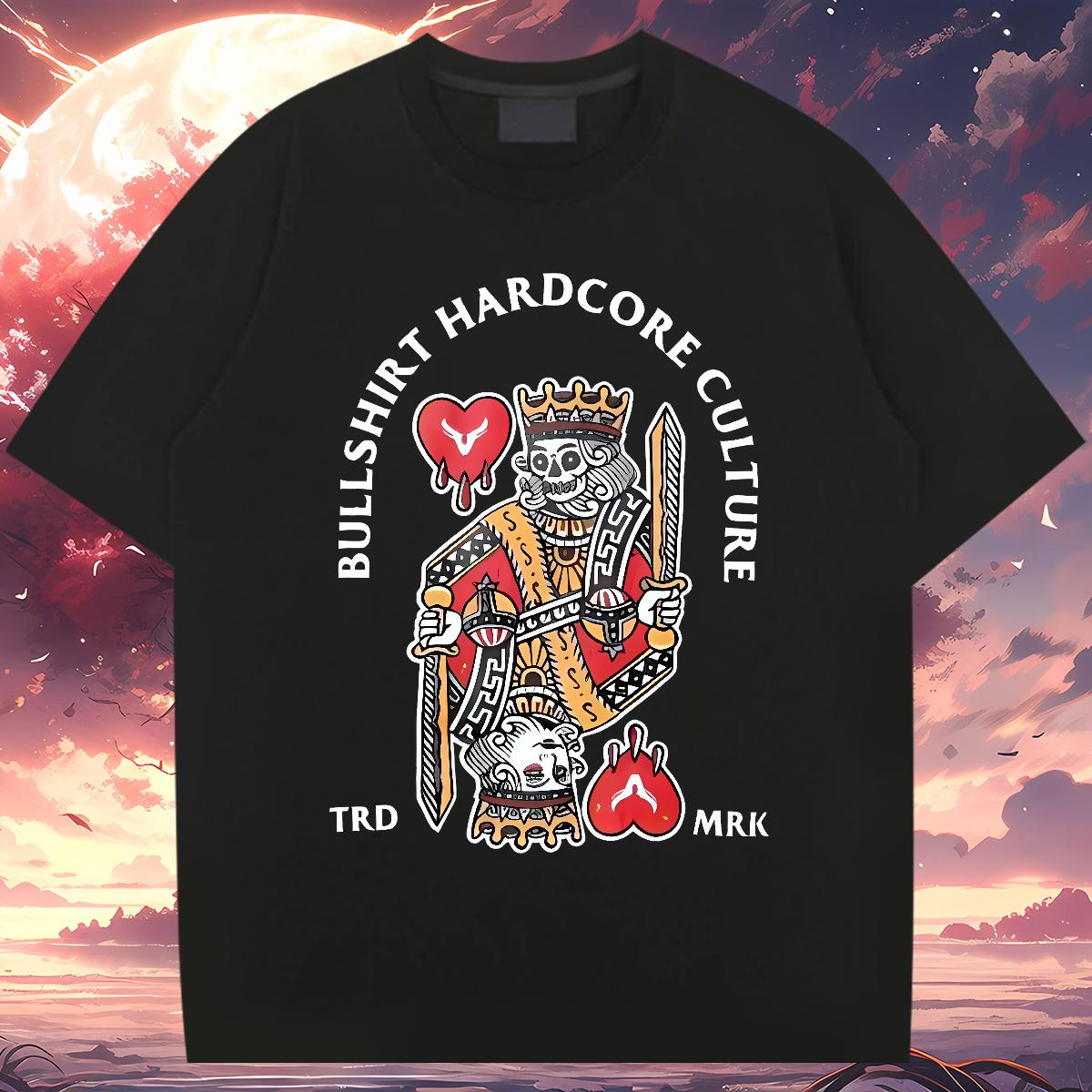 Designer Fashion T-Shirts for Men fashion 230g Cotton Black White Couples T Shirts Sports Casual Breathable Short Sleeve Comfortable Tees