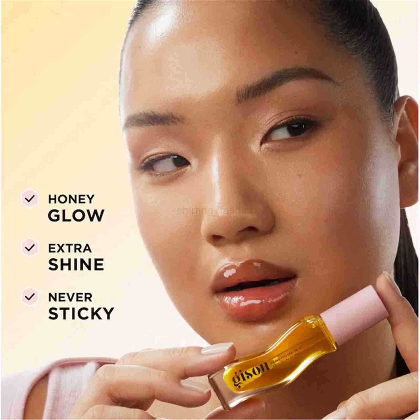 3ML Moisturizing Temperature Liquid Lipstick Honey Color Moistourizing Lip Makeup Lip Oil Long Lasting Nourishing Lip CareCL240716