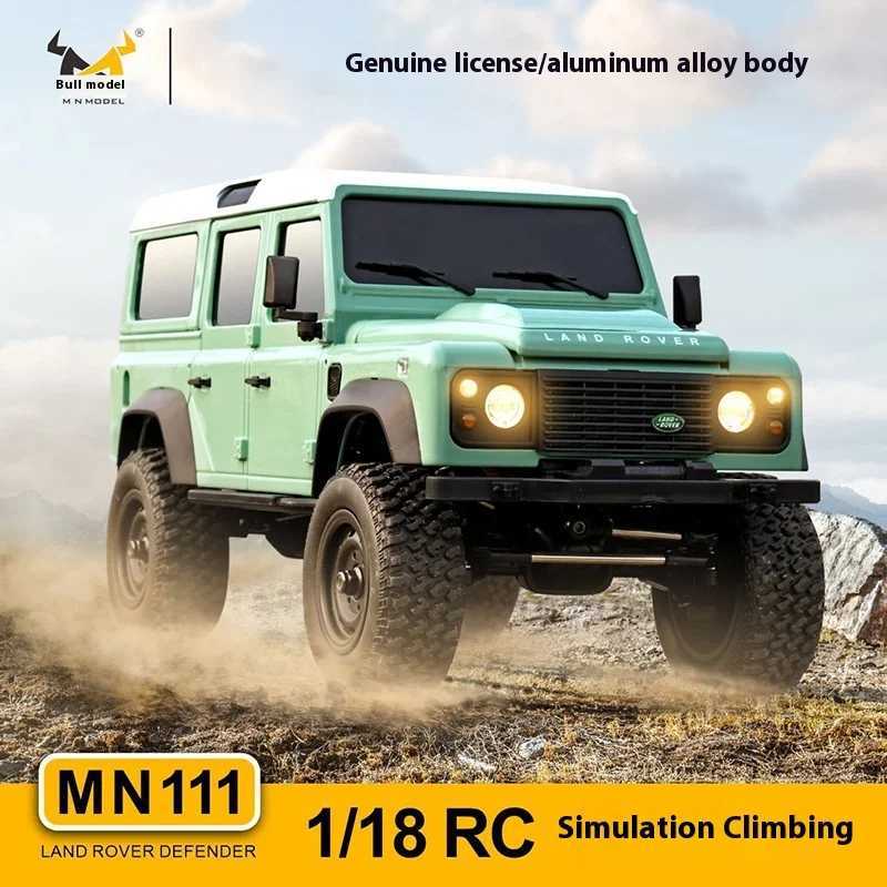 MN Model 1 18 Crawler Mn111 Kit Assembled Rc Adult Professional 4wd Off-road Vehicle Led Lights Metal Car Shell Diy Rc Car ToysM0715