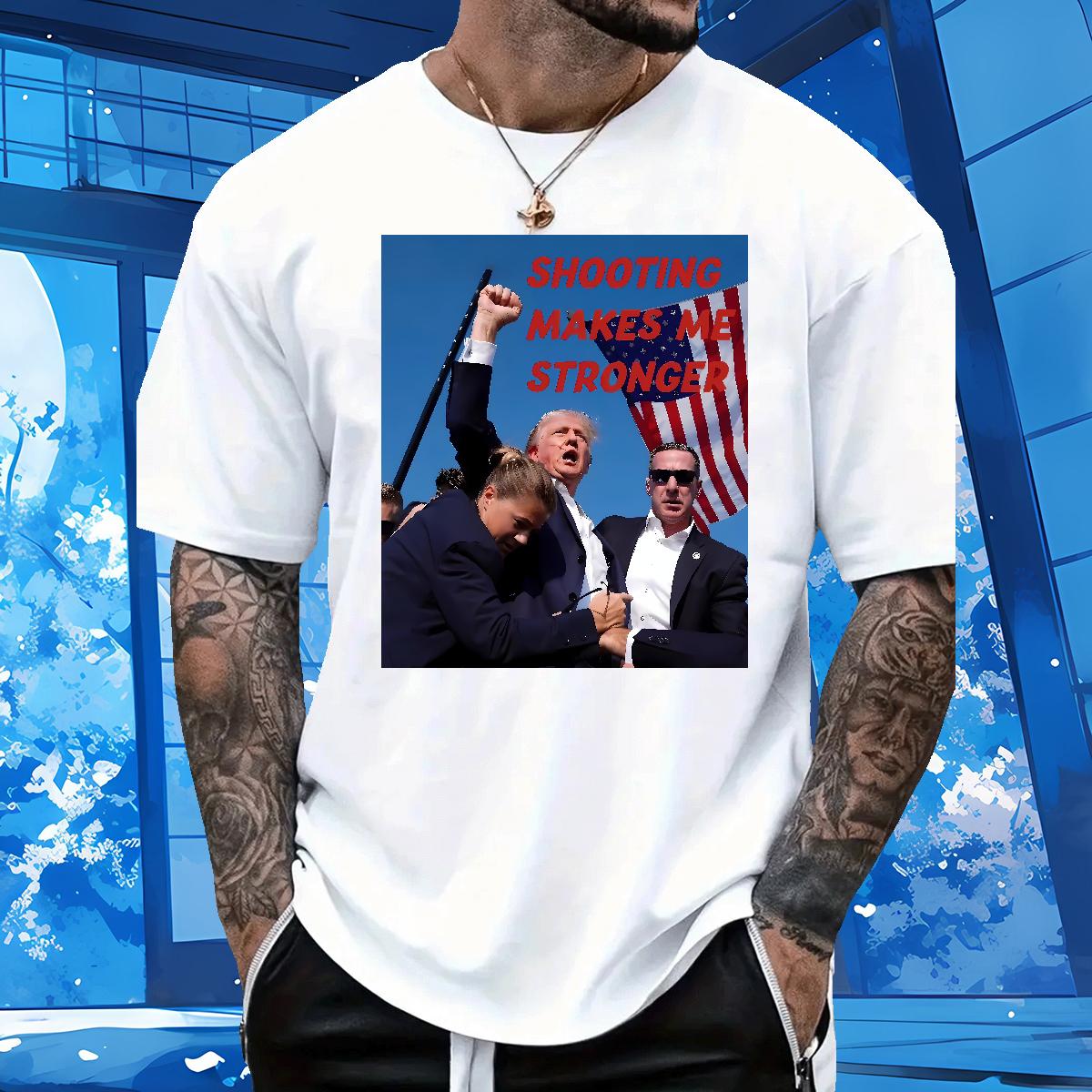 Classic T-Shirts for Men Hotspot 230g 100% Cotton Cartoon Printing S-4XL Tshirt for Man Woman Beach Breathable Short Sleeve Cool Top Tees