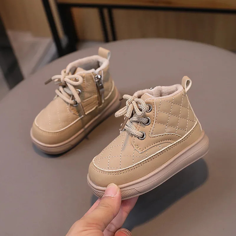 Kids Snow Boots for borns Boy Girl Winter Warm Children Cotton Shoes Kid Sneaker Baby Toddler Non-slip Ankle Boots G11281 240710