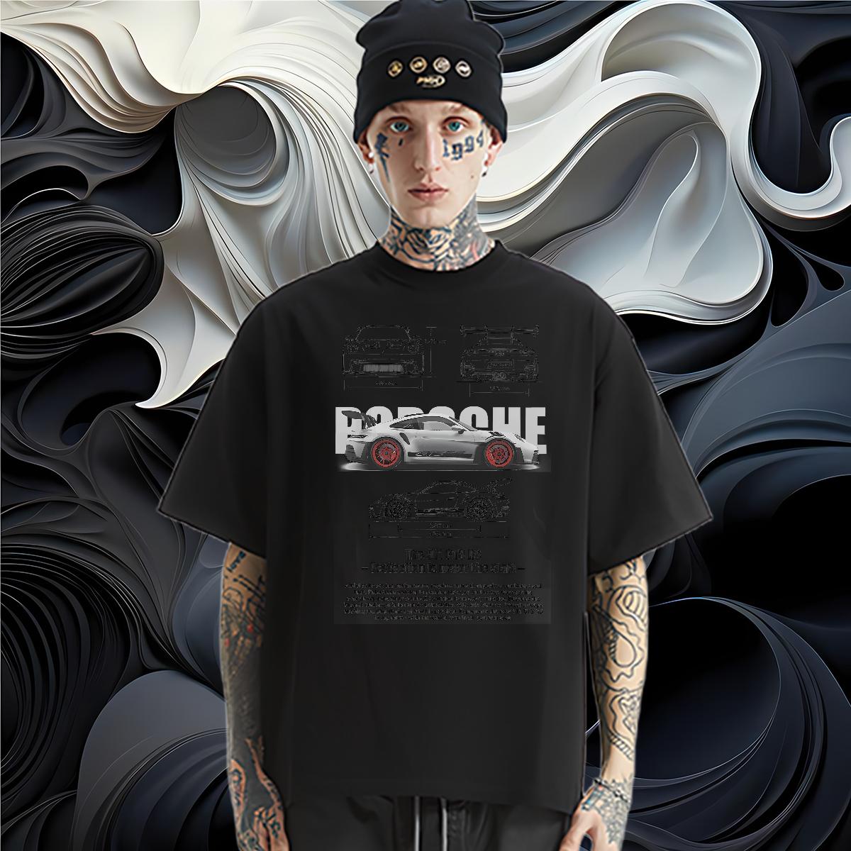 High Quality Tshirt for Man Woman fashion 230g 100% Cotton Cotton Breathable Street Wear T Shirt For Man Custom Anime DIY Customized Tees