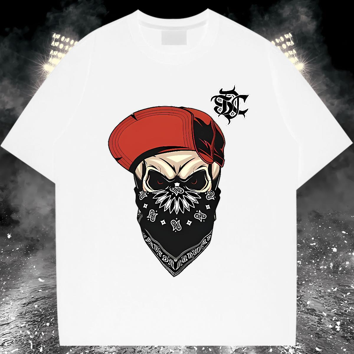 Fashion T Shirt For Man FATION 230g Cotton DIY Anime Couples T Shirts Anime Printing Street 180g Cotton Unisex Clothings