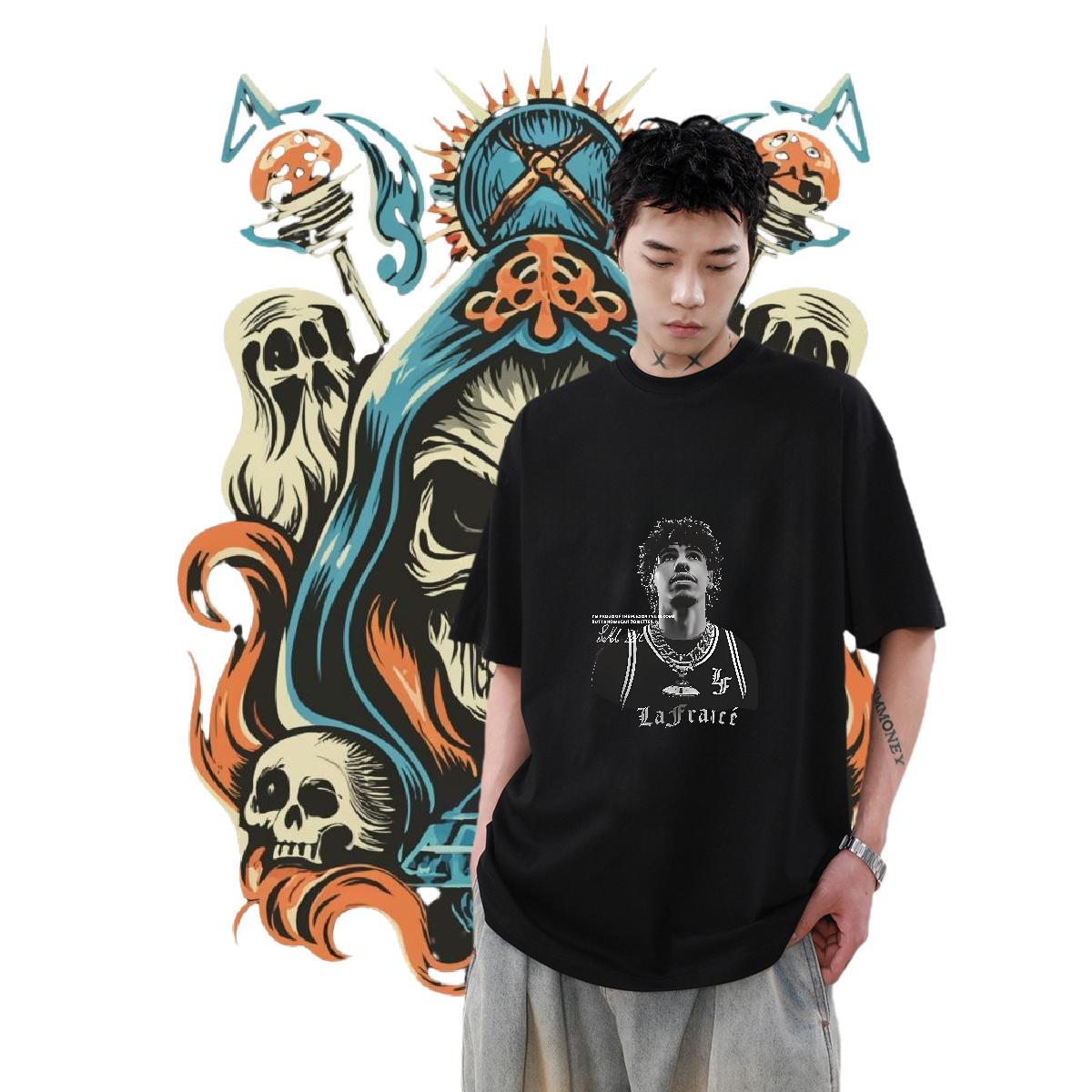 Classic Casual T Shirts Men Custom Printed Casual Daily Wear Men Clothes T-Shirt Breathable Short Sleeve Brand