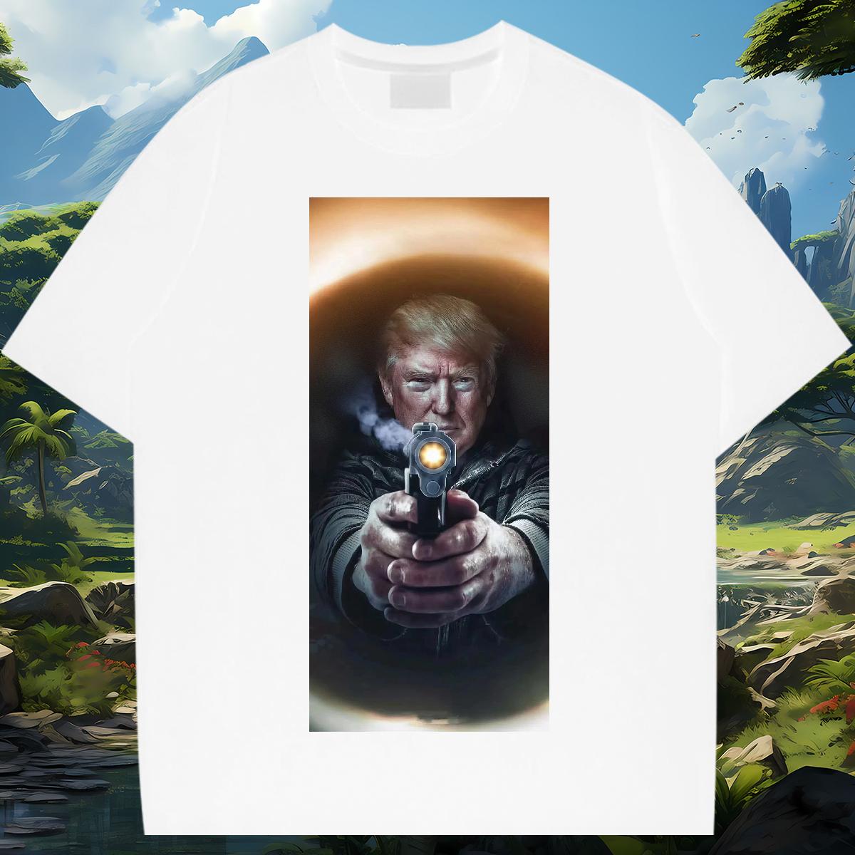 Cool Tshirt for Man Woman Fight 230g 100% Cotton Short sleeve Cotton Soft Street Casual T shirt DIY Printed New Designer Tops Tees