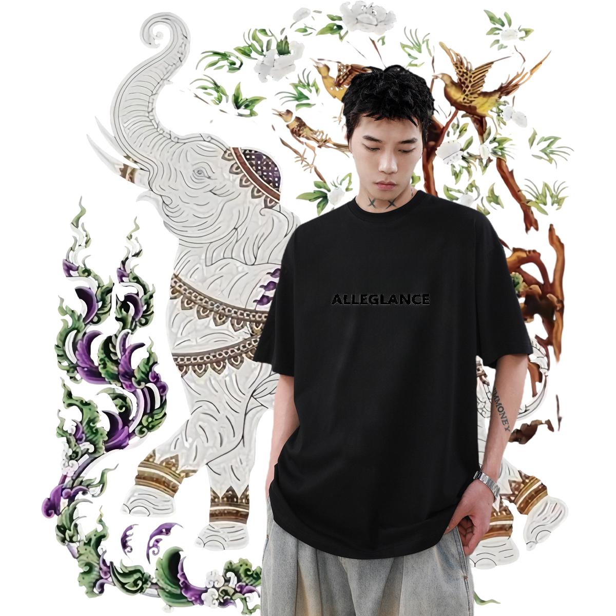 2024 New T Shirts Men Custom Men Tops Tees Daily Wear Breathable Crew Neck Popular Tee Shirt