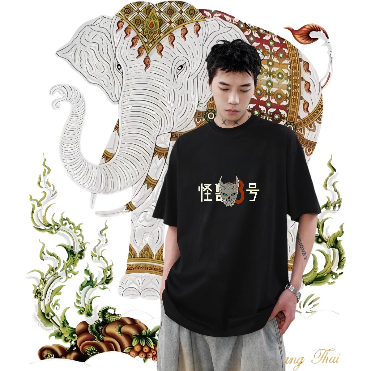 Designer Men T Shirts Casual Daily Wear 180g Cotton Mens Tshirts Fashion Design Oversized Tops