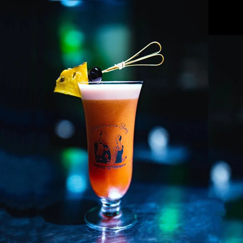 2PCS Singapore Sling Glasses Cocktail Glasses Long Drink Glasses Juice Glass Set of 2 240711