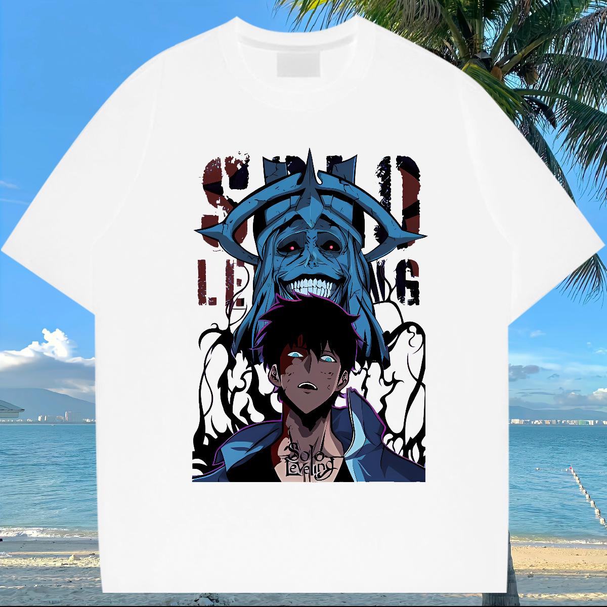 Customized T Shirt For Man fashion 100% Cotton 230g DIY Casual Daily Wear Tshirts Breathable Short Sleeve Cool