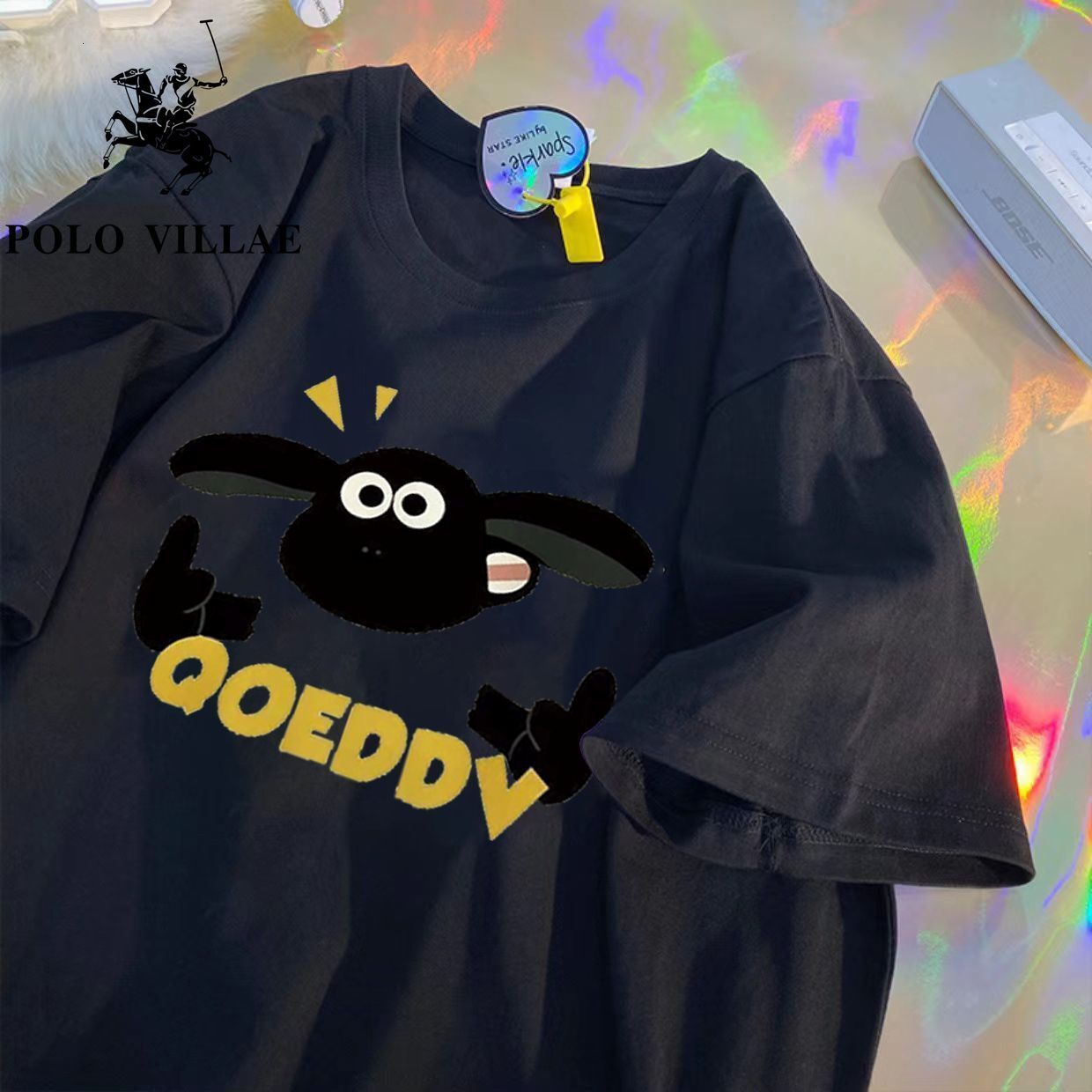 Korean Version Loose Women's Round Neck Short Sleeved T-shirt Casual Minimalist Printing BF Style Student Summer Top