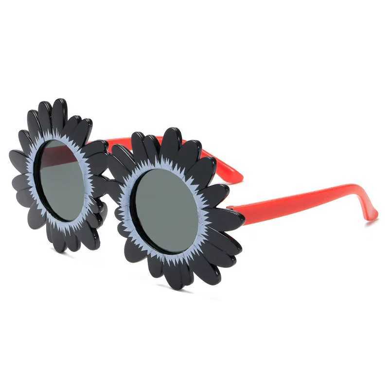 Sunglasses Childrens Sunflower Sunflowers 2024 New Cute Boys And Girls Fashion Sunglasses Style