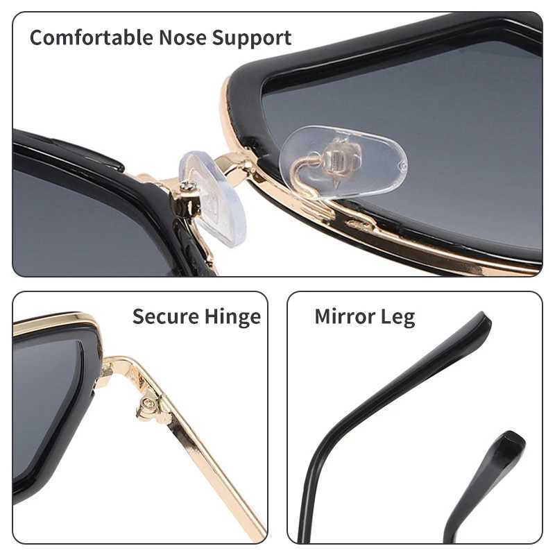 Sunglasses Baby Kids Cute Polygonal Bounding Alloy UV400 Sunglasses Boys Children Outdoor Sun Protection Sunglasses Girls Fashion Glasses