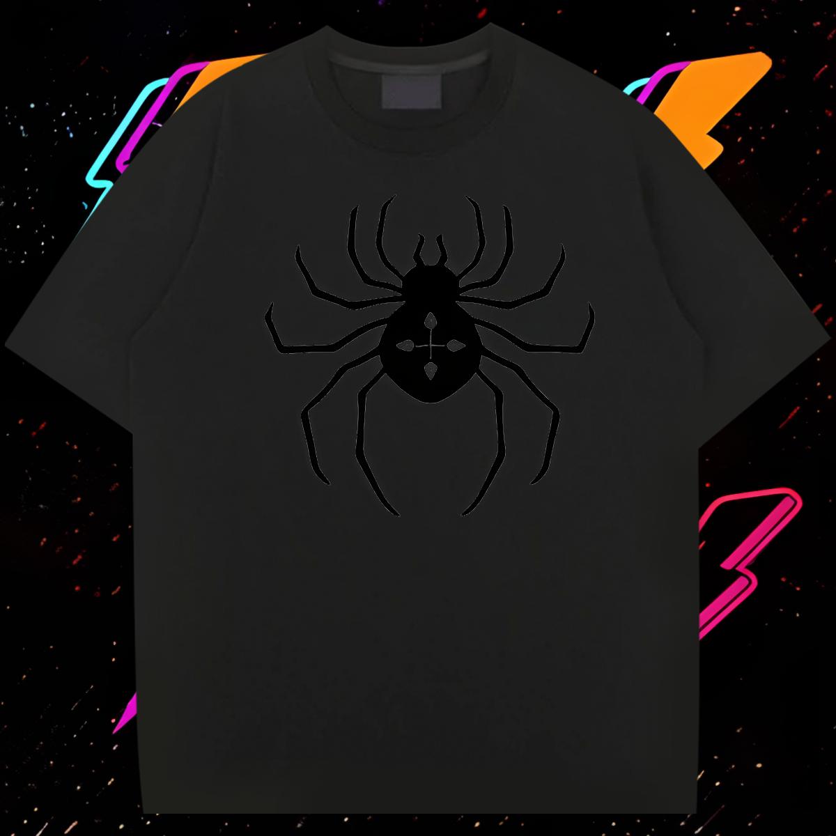 Designer Fashion T Shirts Men fashion 100% Cotton 230g DIY Printed Men Tops Tees Summer Casual Breathable Short Sleeve Loose Top Tees