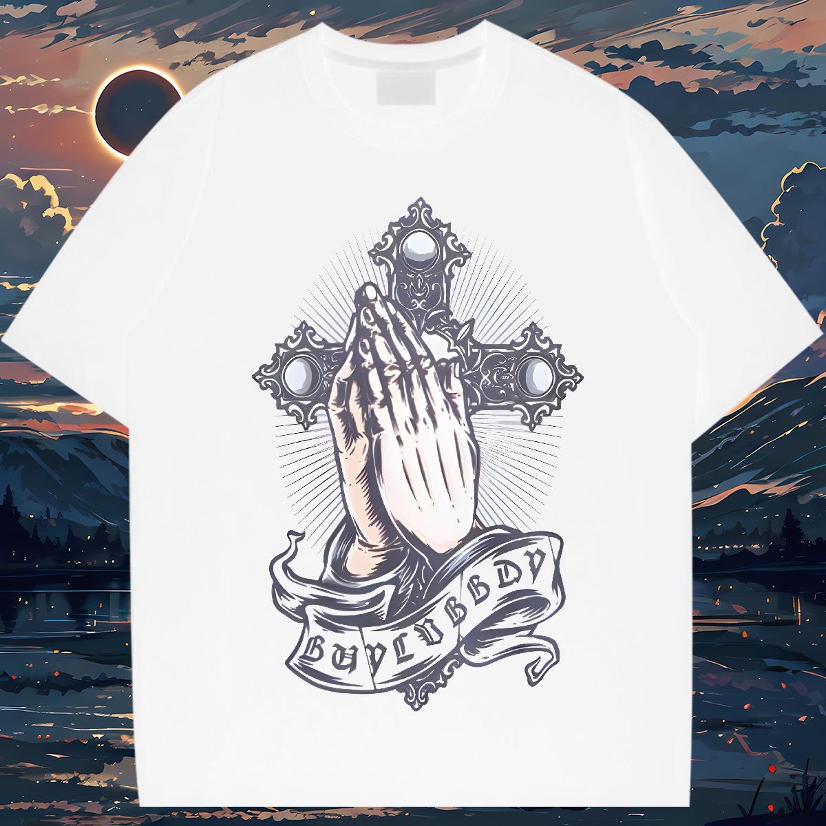 Cool Men T Shirts CY240709131-PR 230g Cotton Casual Daily Wear Short sleeve Cotton Soft Tshirt for Man Woman New Designer Custom Anime Clothings