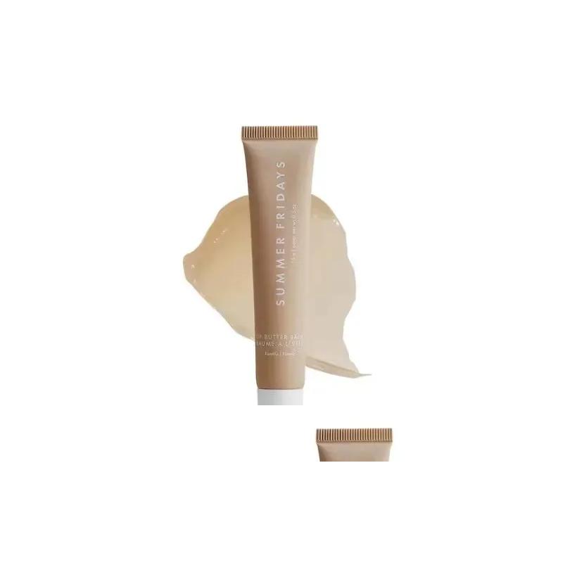 New Lip Balm Makeup Butter For Smooth And Soft Lips Pink Sugar Illa Beige Brown Sweet Mint Cherry Summers Fridays Top Drop Delivery Health Otmiw CL250