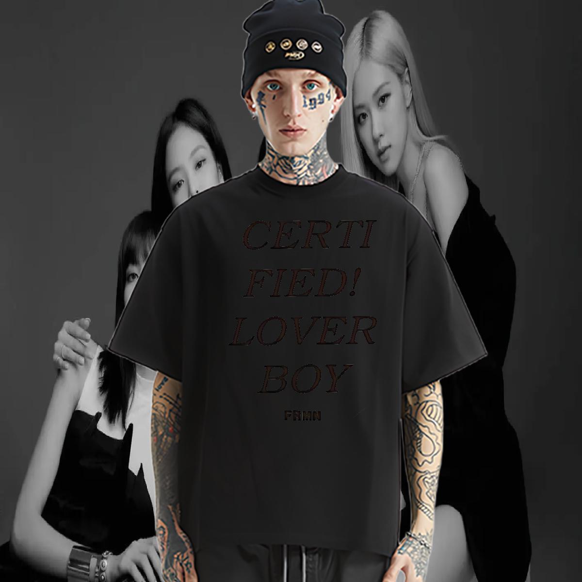 Fashion Designer Men T Shirts fashion 230g Cotton Black Oversized Street wear Hip Hop Tshirt for Man Woman Breathable Crew Neck Soft