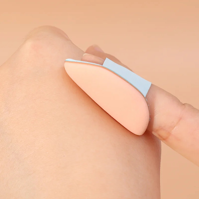 Mini powder puff makeup sponge concealer basic makeup air cushion makeup sponge finger powder puff detailed makeup tools 240715