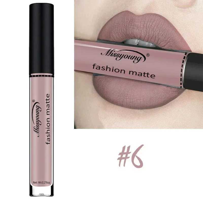 New Brand Makeup Lipstick Matte Lipstick Brown Nude Chocolate Color Liquid Lipstick Lip Gloss Matte Batom zxx240715