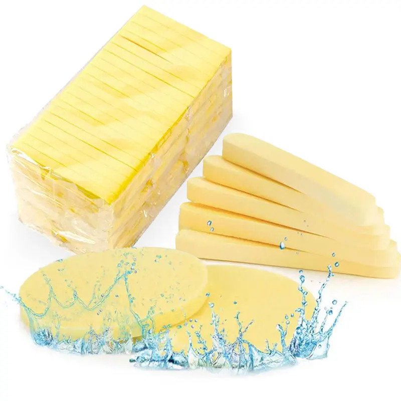 Compressed circular cleaning sponge cleaning brush cleaning tools makeup removal wet wipes fingers wholesale free delivery 240715