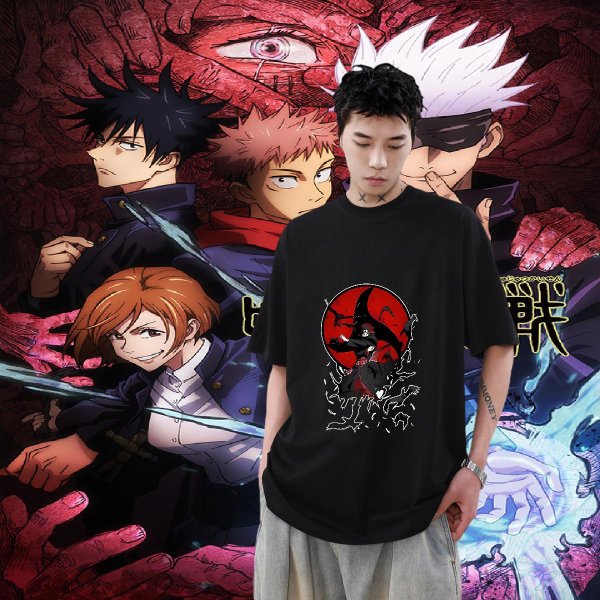 Cool Man T Shirts Spring Summer Cotton Breathable Mens Tshirts Designer Fashion Anime Print Clothes