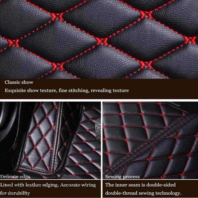Floor Mats Carpets For Kia Sorento 2018 2017 2016 2015 2014 (5 seats) Car Floor Mats Interior Carpet Waterproof Accessories Decoration Protect Rugs R2