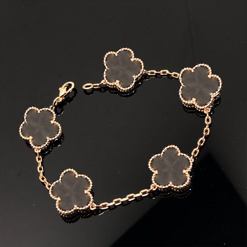 Designer Bracelet Woman Jewelry Bangles Elegant Nail Bracelet Fashion Unisex Brand Love Excited Trend Bracelets Jewelry Flower Tide with Box