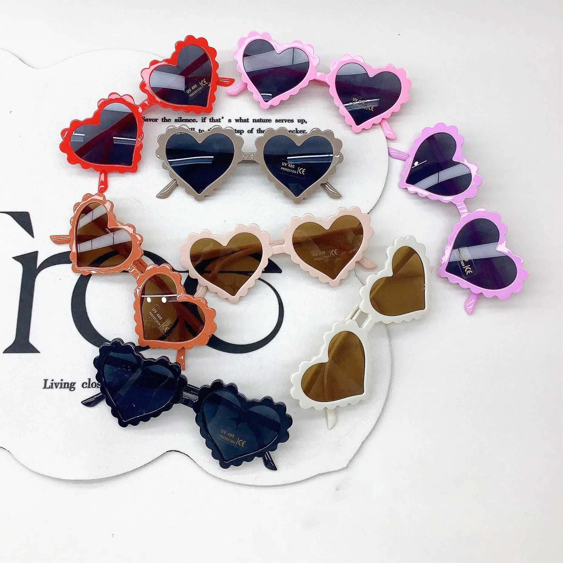 Sunglasses New Fashionable Childrens Sunglasses For Travel UV Protection Baby Sunglasses Trendy Sun Protection Glasses