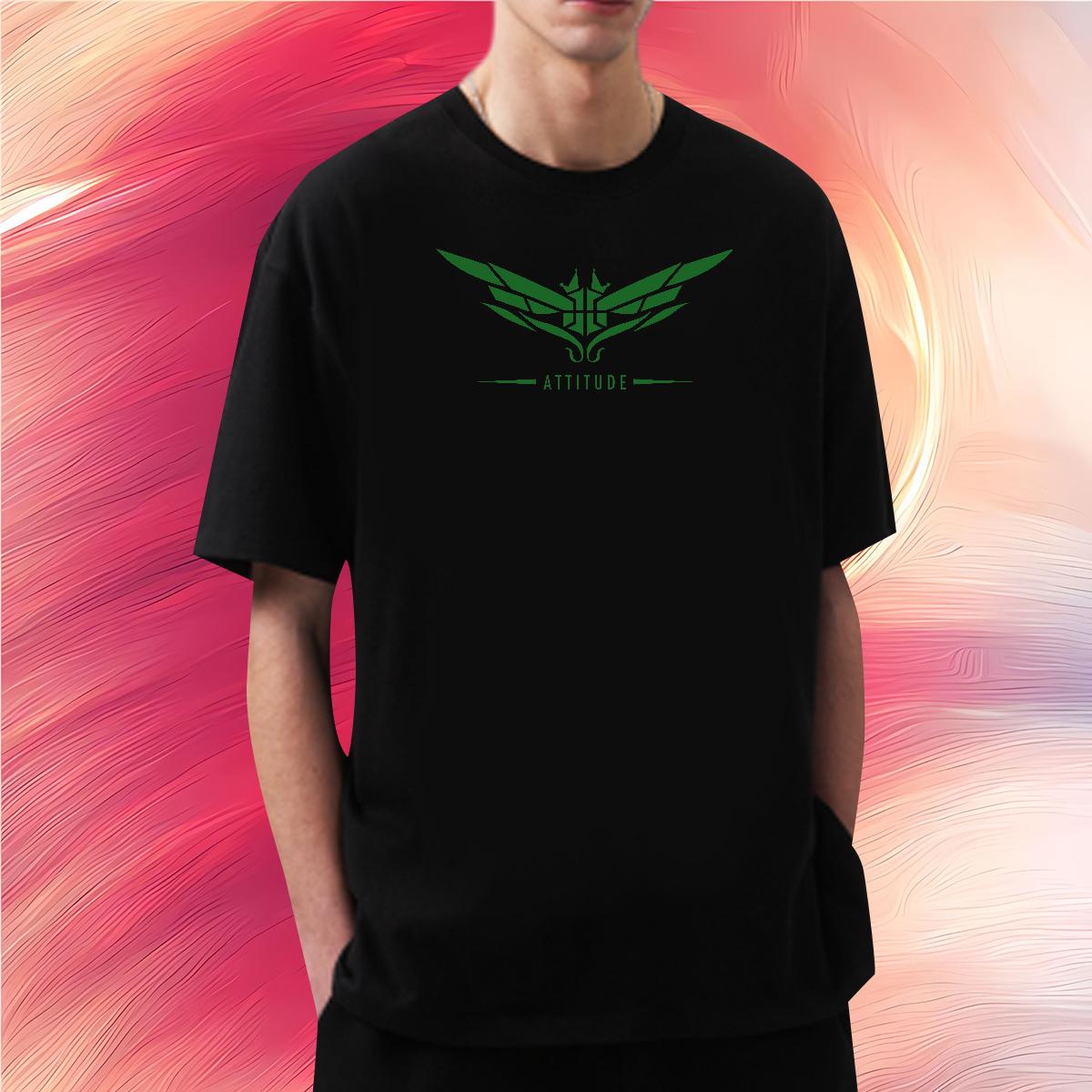 Cool Couples T Shirts Wing 230g Cotton Short sleeve Cotton Soft High Street Hip Hop T-Shirts Plus Size Cartoon 2024 New Tops Tees