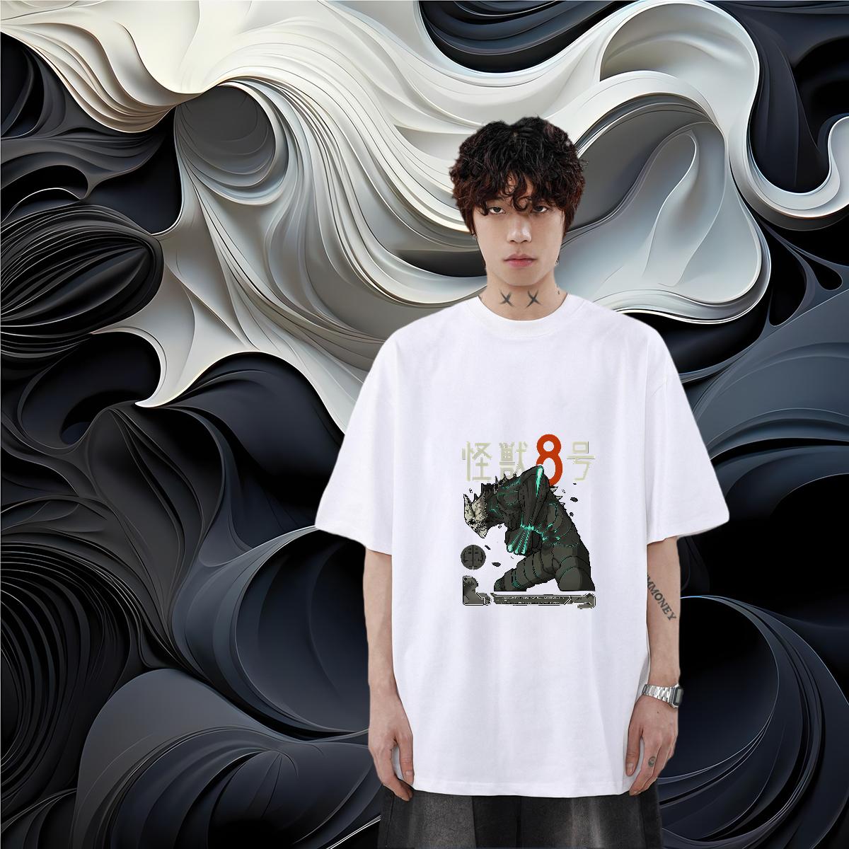 DIY Man T Shirts Anime Beach Men Tshirts Cotton Breathable Soft Unisex