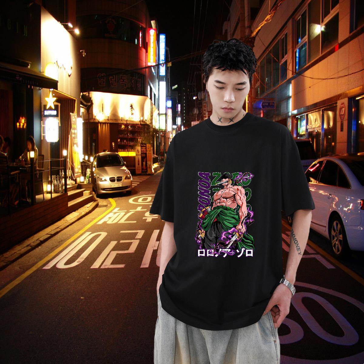 High Quality Man T Shirts Casual Beach 180g Cotton Men Tshirts Brand Cartoon Print Tees