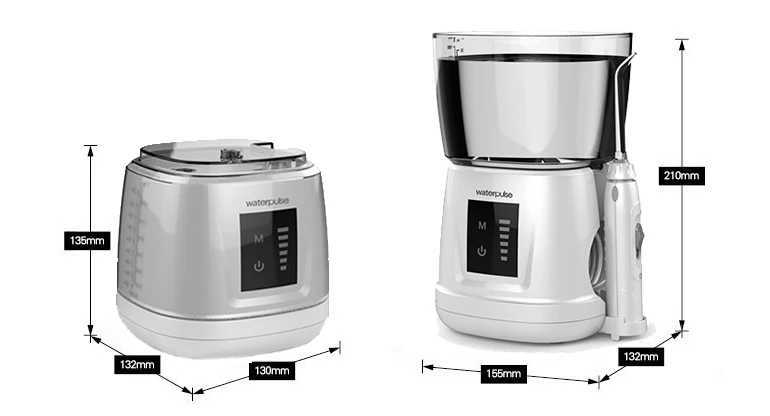 Other Oral Hygiene Oral Irrigator with Massage and Pressure Memory Functionk 1000ml Oral Hygiene Water Dental Flosser IrrigatorL478