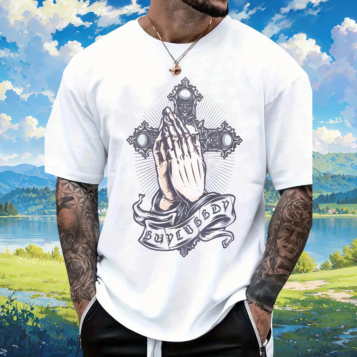 Unisex Men T Shirts CY240709131-PR 230g 100% Cotton Street wear Hip Hop Crew Neck Cotton Men Tops Tees Fashion Designer Customized Top Tees