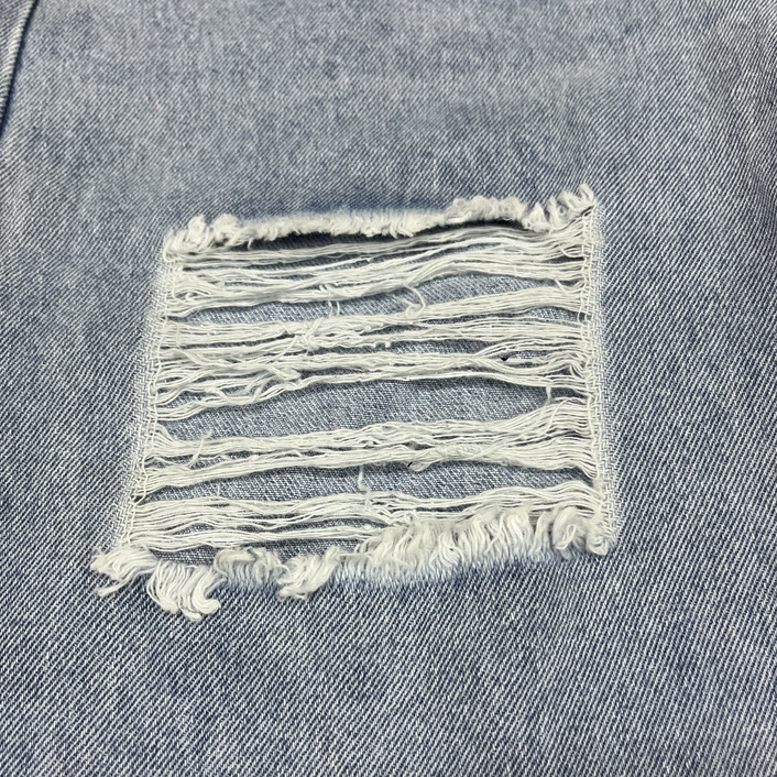 custom New high waist Washed ripped baggy Plus Size Women's Jeans Denim Women Pants