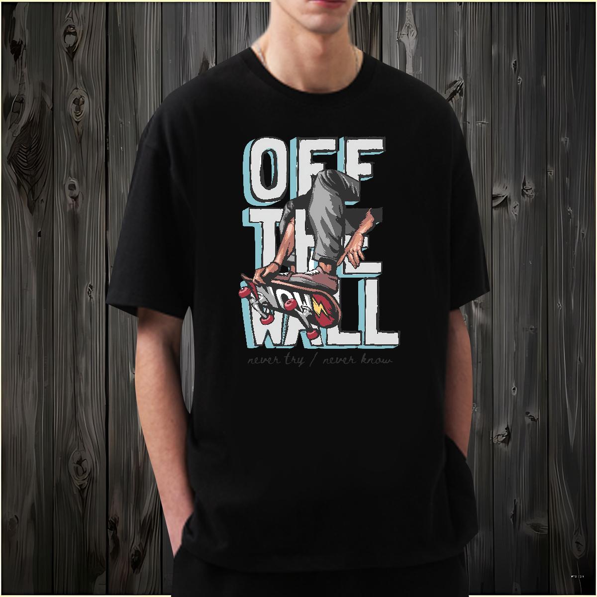 DIY T-Shirts for Men Graffiti Art 100% Cotton 230g Custom Print Plus Size Mens Tshirts Casual Daily Wear Breathable Short Sleeve Unisex Tops Tees