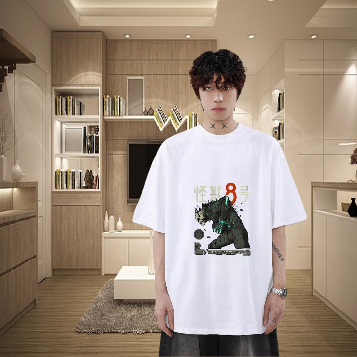 Factory Direct T shirt Plus Size Cartoon Tshirt for Man Woman Casual Daily Wear Cotton Breathable Soft Wholesale Clothings