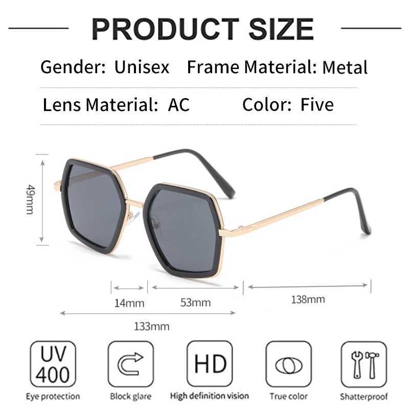 Sunglasses Baby Kids Cute Polygonal Bounding Alloy UV400 Sunglasses Boys Children Outdoor Sun Protection Sunglasses Girls Fashion Glasses