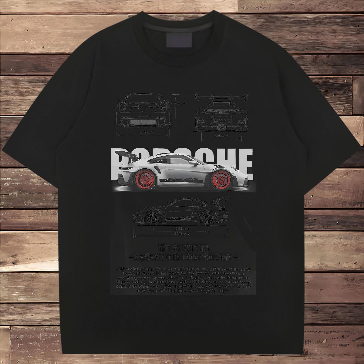 Unisex Men Tees fashion 230g 100% Cotton Cotton Breathable Soft Hip Hop Street T shirt Plus Size Cartoon Fashion Designer Tops