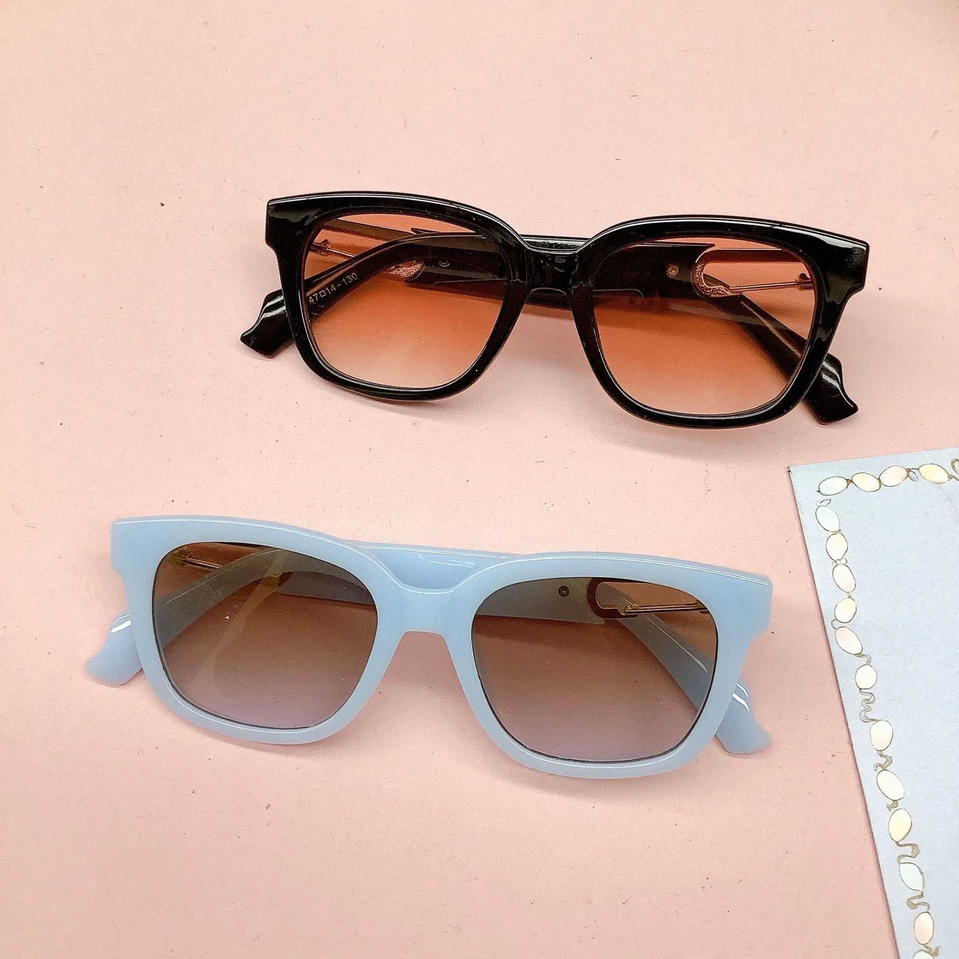 Sunglasses personality fashion childrens sunglasses 2023 new fashion travel sun protection sun visor eye protection glasses UV