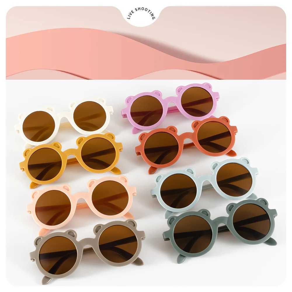 Sunglasses childrens sunglasses trendy sunglasses round frame cartoon frog childrens glasses