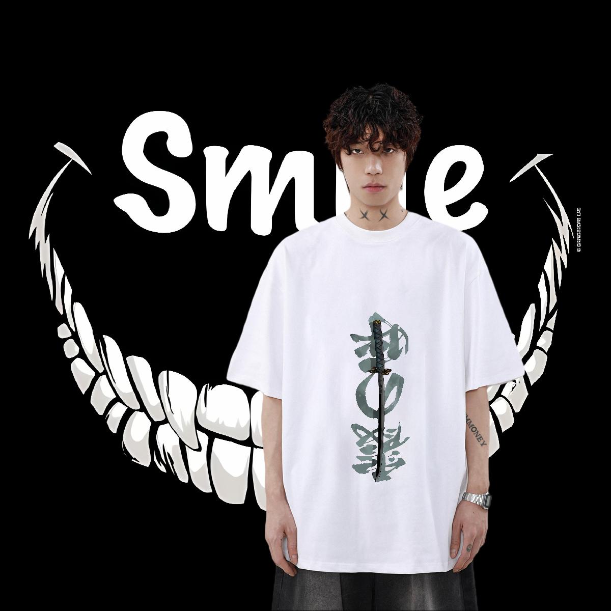 New Designer Man T Shirts Custom Anime Men Tshirts Casual Short sleeve Cotton Soft Classic Tees