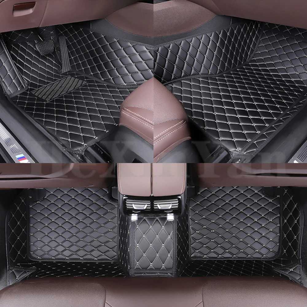 Floor Mats Carpets Custom Car Floor Mats for Honda Civic 4d 2012 2013 2014 2015 2016 All model auto Rug Carpet Footbridge accessories styling R240716 