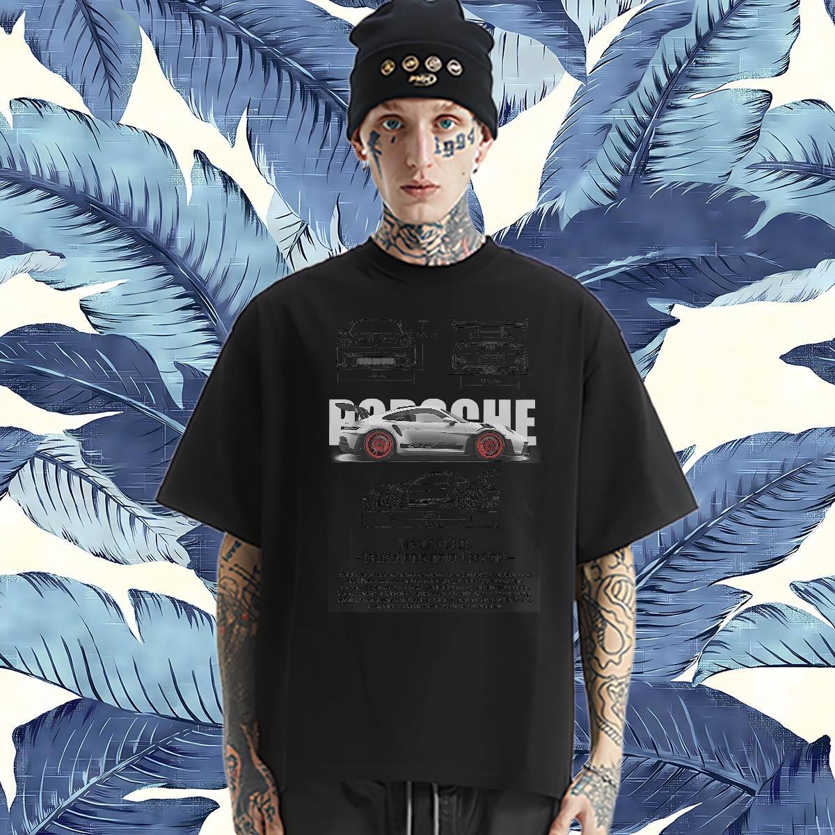 Brand Tshirt for Man Woman fashion 230g 100% Cotton Breathable Crew Neck Street Casual T Shirts Men Custom Factory Direct Tops Tees