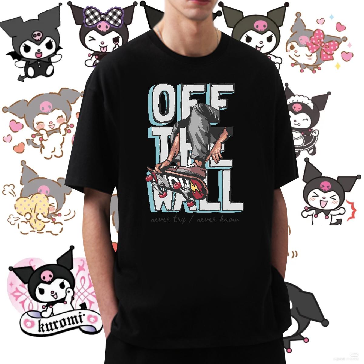 2024 New Man T Shirts Graffiti Art 230g Cotton DIY Logo Home Outdoor Men Tops Tees Cotton Breathable Cool