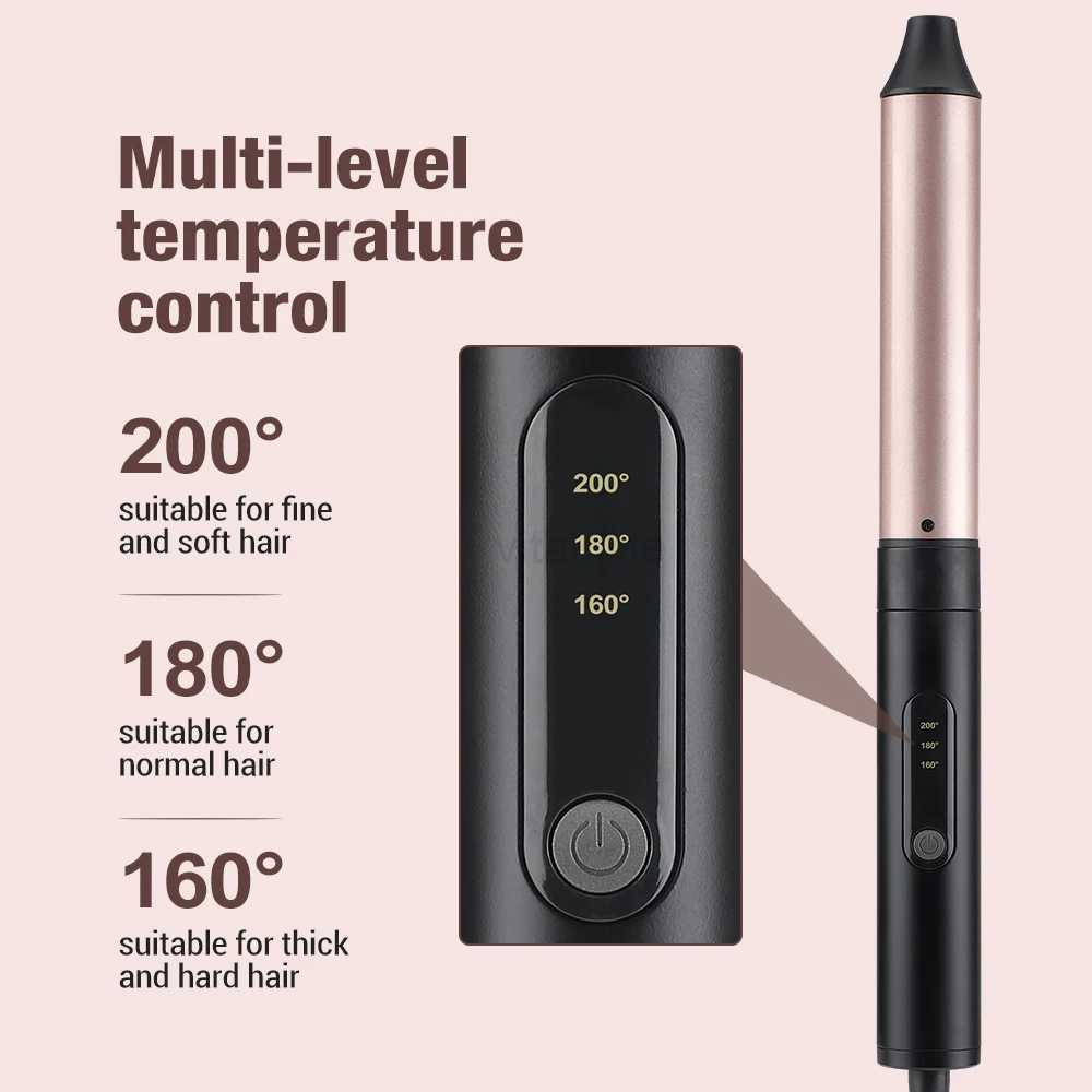 6 in 1 Electric Hair Curler for Women Professional Ceramic Curling Iron Adjustable Temperature Household Hair Styling ToolsCL240716