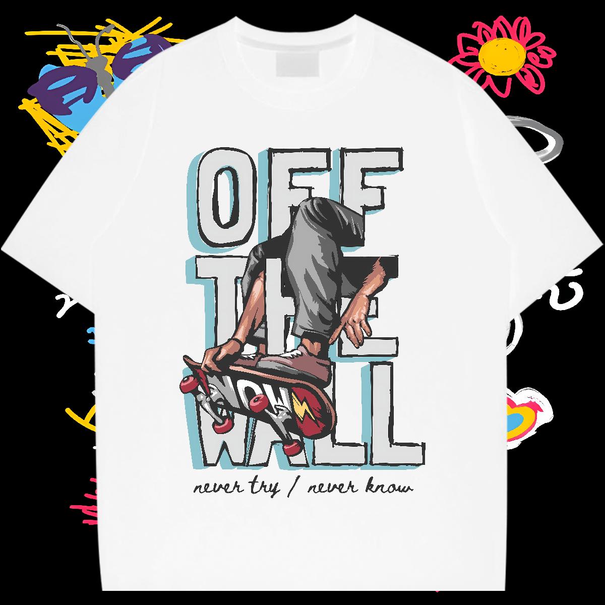 DIY Customized Mens T Shirts Graffiti Art 100% Cotton 230g Graphic Tshirts Daily Wear 180g Cotton Designer Clothings